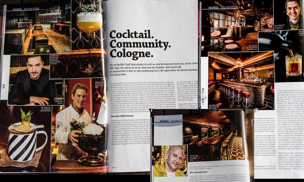 Cocktails Community Cologne  – Ein Stück Kölner Bargeschichte
